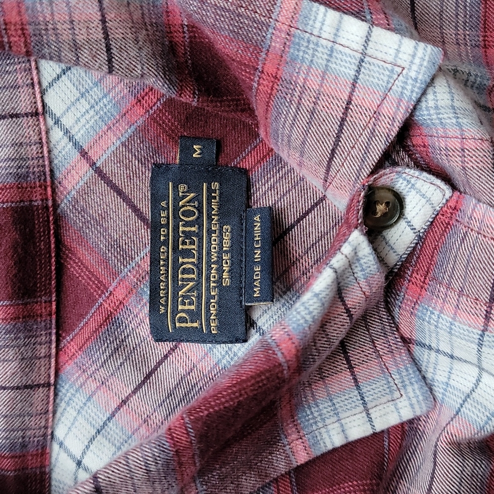 Pendleton Button Down Euc Shirt - image 4